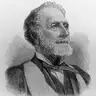 Engraved portrait of a bearded man looking up and to the right, in a dark gown with a light stole.